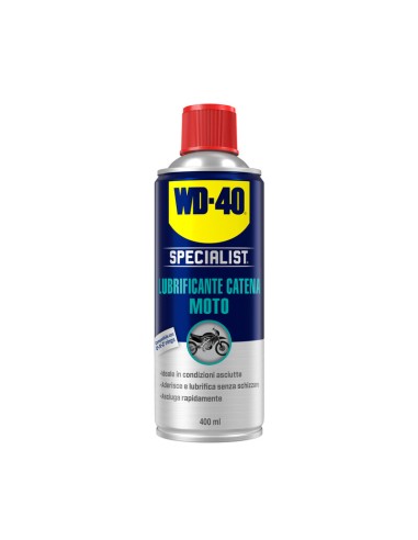 WD-40 SPECIALIST MOTO LUBRIFICANTE CATENA 400 ML