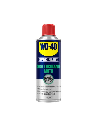 WD-40 SPECIALIST MOTO CERA LUCIDANTE 400 ML
