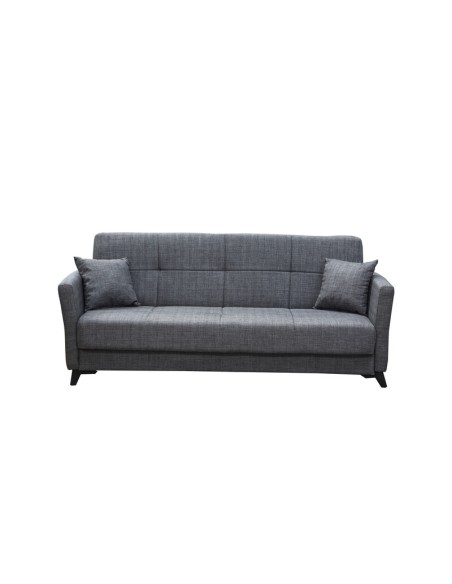 DIVANO PRONTOLETTO 3P LOREN 50-002 GRIGIO
