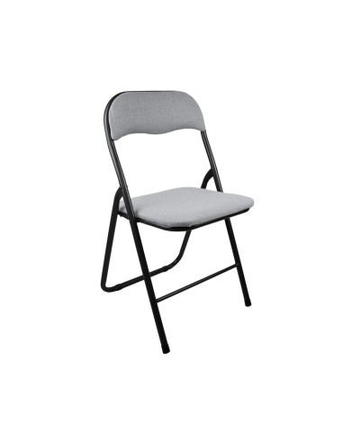 SEDIA PIEGHEVOLE BOUCLE POLO GRIGIO CHIARO 6