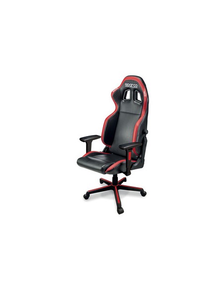 SPARCO POLTRONA UFFICIO ICON SKY NERO ROSSO 2019