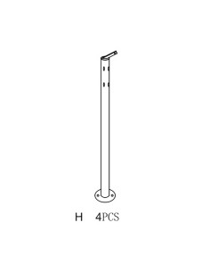 R PALO H X GAZEBO IN ACCIAIO MT.3X4 ARMONIA YF-3246