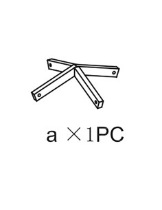 R aX1 X GAZEBO IN METALLO MT.3X3 DECOR. ECRU YF-3133B