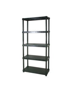 SCAFFALE RESINA 5 RIPIANI 90X40XH188 CM