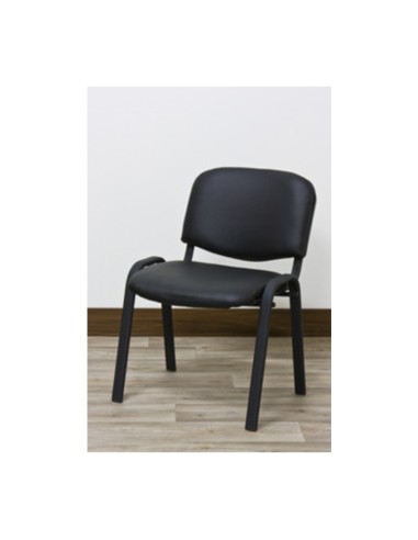 C SEDIA INTERLOCUTORIA WORK NERO PVC