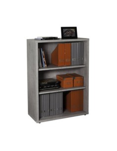 PRATICO LIBRERIA 35,7X81,6XH112 CM CEMENTO