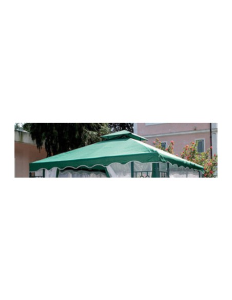 TOP RICAMBIO P/GAZEBO 3X3M BIANCO YF-3137R