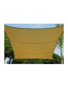 C TENDA VELA OMBREGGIANTE QUADR HDPE 5X5 BEIGE