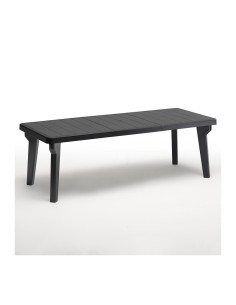 TAVOLO BERGEN 160/220X90XH74CM ANTRACITE