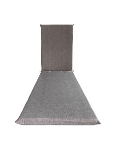 CUSCINO GARDEN GRIGIO SDRAIO C/P H.5 CM.180X50
