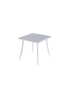 TAVOLO CARMEN 80X80XH75CM BIANCO
