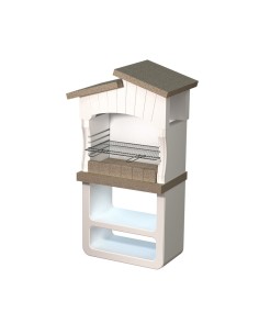 BARBECUE IN MURATURA  80X52X170CM CAORLE