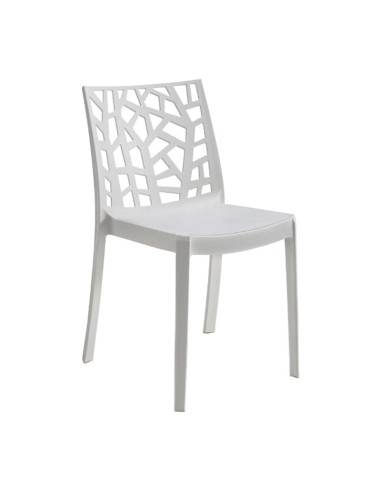 SEDIA RESINA MATRIX BIANCO