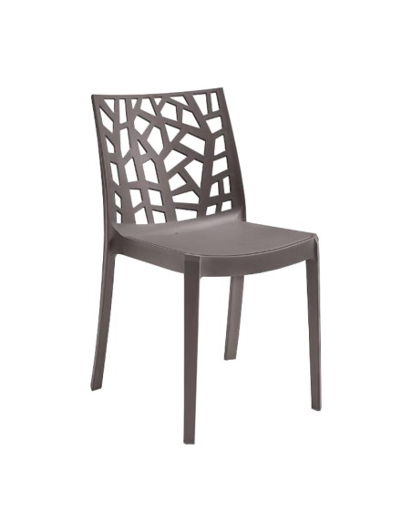 SEDIA RESINA MATRIX TORTORA