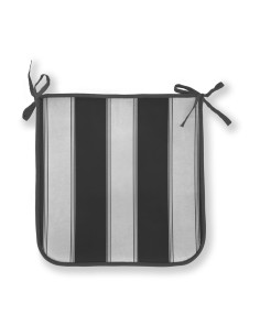 CUSCINO PANAREA 39X39X2CM  RIGATO ANTRACITE
