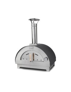 FORNO A LEGNA 60X40 CM CLEMENTINO ANTRACITE