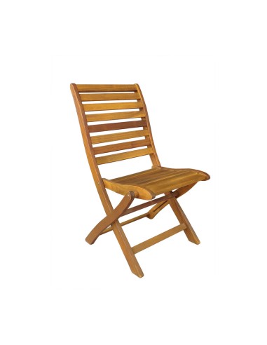 SEDIA LEGNO PIEGHEVOLE 56X60XH90CM