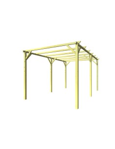 PERGOLA IN LEGNO IMPREGNATO 300X500 CM