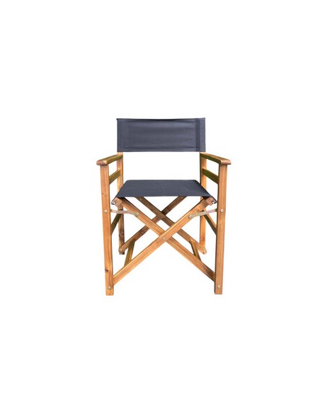 C SEDIA REGISTA LEGNO PIEGHEVOLE CINEMA NERO
