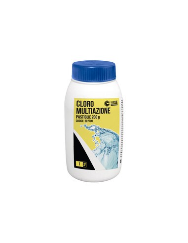 C CLORO PISCINA MULTIAZIONE PASTIGLIE 200 G CF 1KG