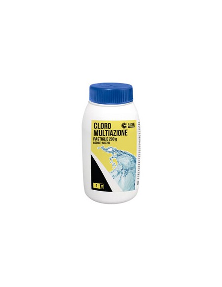 C CLORO PISCINA MULTIAZIONE PASTIGLIE 200 G CF 1KG