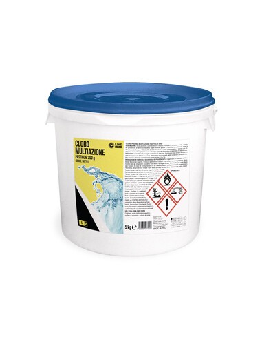 C CLORO PISCINA MULTIAZIONE PASTIGLIE 200 G CF 5KG