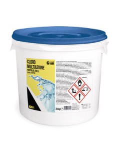C CLORO PISCINA MULTIAZIONE PASTIGLIE 200G CF 25KG