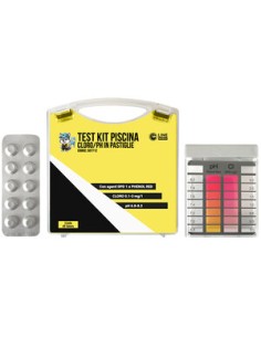 C TEST KIT PISCINA CLORO/PH IN PASTIGLIE