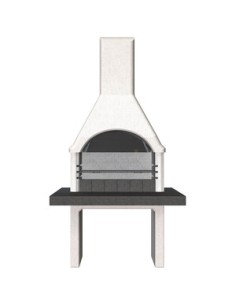 BARBECUE IN MURATURA 103X80X212CM PIAVE