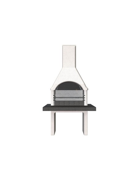 BARBECUE IN MURATURA 103X80X212CM PIAVE