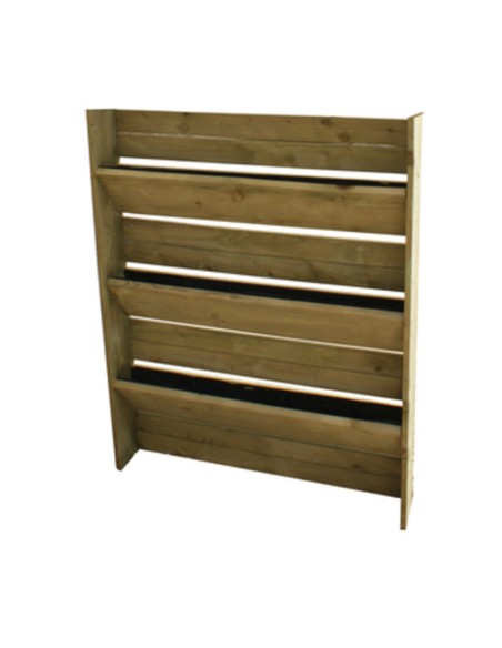 ORTO VERTICALE IN LEGNO A PARETE 80X17XH120 CM
