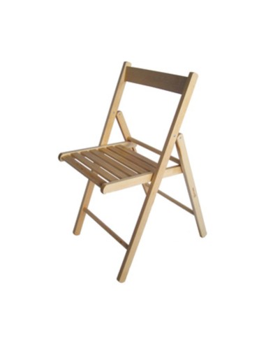 SEDIA LEGNO PIEGHEVOLE PIC NIC 42X41XH86CM
