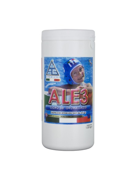 CLORO P/PISCINA PASTIGLIE  3G EFFERVESC ALE3 1 KG
