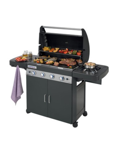 BARBECUE A GAS DUALGAS 4 CLASSIC LS PLUS DARK 12.8+2.3KW