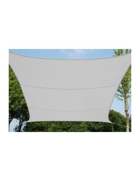 C TENDA VELA OMBREGGIANTE QUADR HDPE 5X5 BIANCO