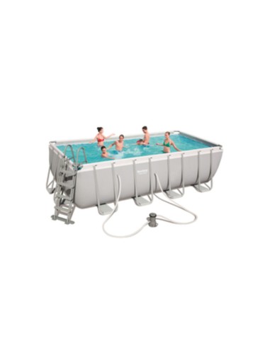 PISCINA POWER STEEL C/TELAIO E ACCES 488X244X122 56670