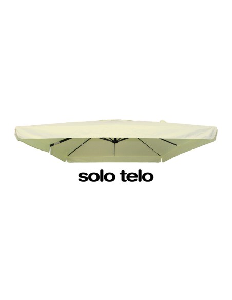 C TOP RICAMBIO P/OMBRELLONE ROMA 3X4M