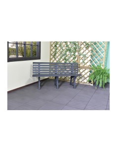 PANCHINA IN PLASTICA ISOTTA ANTRACITE