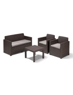 ALLIBERT/KETER SALOTTO ALABAMA BROWN