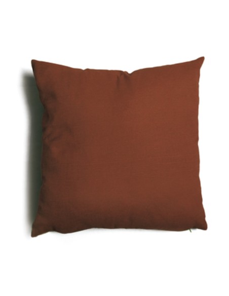 CUSCINO TULIPANO 57X57CM MARRONE 1551