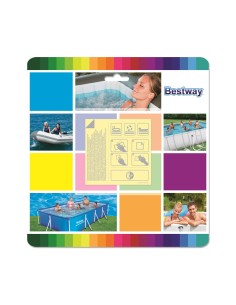 KIT 10 TOPPE RIPARAZIONE PISCINA SOTTACQUA 62091