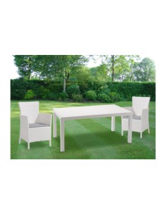 KETER TAVOLO MELODY 160X94XH74 CM BIANCO