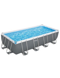 PISCINA POWER STEEL C/TELAIO E ACCES 549X274X122 56466