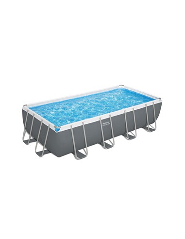PISCINA POWER STEEL C/TELAIO E ACCES 549X274X122 56466