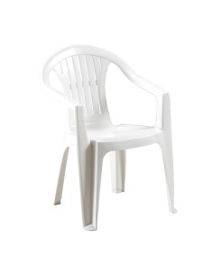 POLTRONA RESINA ATLANTIDE BIANCO