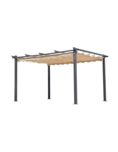 PERGOLA IN ALLUMINIO C/TELO RETRATTILE 3X4 M 2018