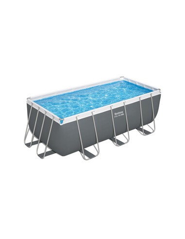 PISCINA PEWER STEEL C/TELAIO E ACCES 412X201X122 56456