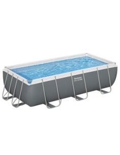 PISCINA POWER STEEL C/TELAIO E ACCES 404X201X100 56441
