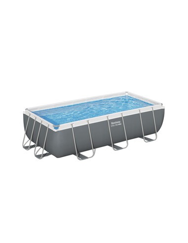 PISCINA POWER STEEL C/TELAIO E ACCES 404X201X100 56441