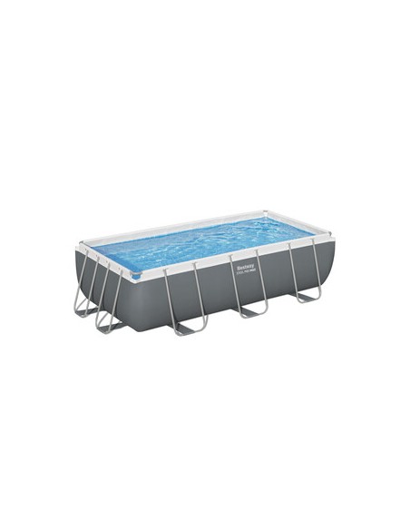 PISCINA POWER STEEL C/TELAIO E ACCES 404X201X100 56441